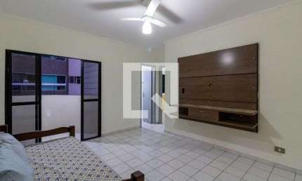 Apartamento para Aluguel - Guilhermina, 1 Quarto,  48 m² - Praia Grande
