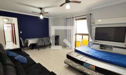Apartamento para Aluguel - Vila Caiçara, 1 Quarto,  69 m² - Praia Grande