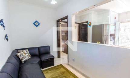 Apartamento para Aluguel - Guilhermina, 2 Quartos,  60 m² - Praia Grande