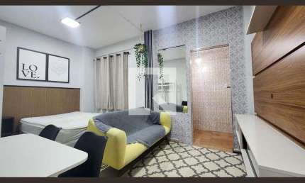 Kitnet / Stúdio para Aluguel - Embaré, 1 Quarto,  30 m² - Santos