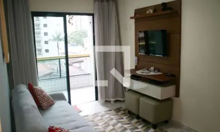 Apartamento para Aluguel - Vila Caiçara, 1 Quarto,  47 m² - Praia Grande