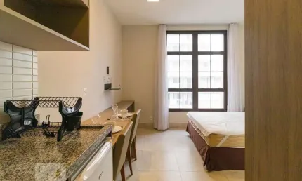 Kitnet / Stúdio para Aluguel - Centro, 1 Quarto,  20 m² - São Paulo