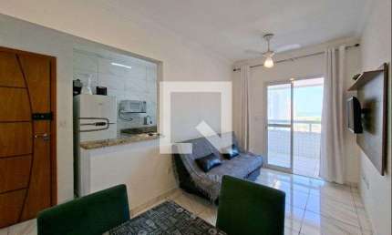 Casa / Sobrado em Condomínio para Aluguel - Nova Mirim, 1 Quarto,  50 m² - Praia Grande