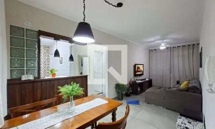 Apartamento para Aluguel - Vila Tupi, 1 Quarto,  50 m² - Praia Grande