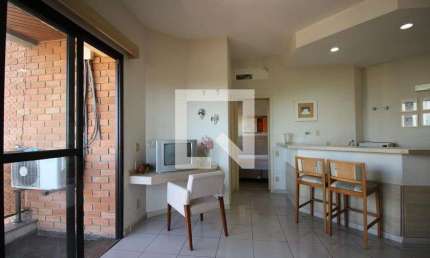 Kitnet / Stúdio para Aluguel - Panamby, 1 Quarto,  41 m² - São Paulo