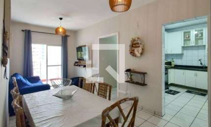 Apartamento para Aluguel - Nova Mirim, 2 Quartos,  90 m² - Praia Grande
