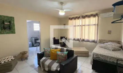 Kitnet / Stúdio para Aluguel - Canto do Forte, 1 Quarto,  28 m² - Praia Grande