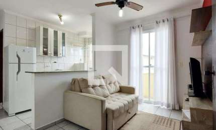 Apartamento para Aluguel - Vila Caiçara, 1 Quarto,  51 m² - Praia Grande