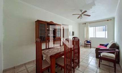 Apartamento para Aluguel - Guilhermina, 1 Quarto,  50 m² - Praia Grande