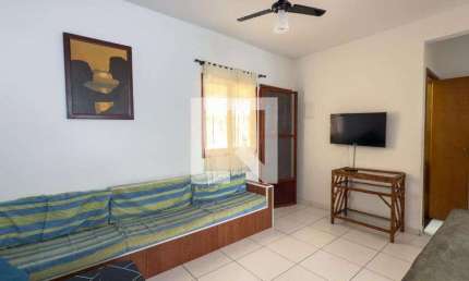 Apartamento para Aluguel - Canto do Forte, 1 Quarto,  60 m² - Praia Grande