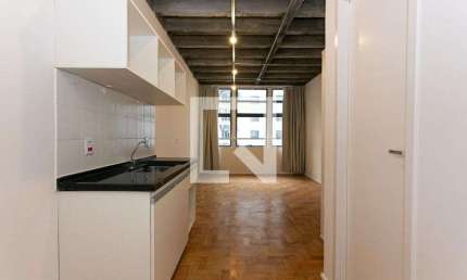 Kitnet / Stúdio para Aluguel - Centro, 1 Quarto,  25 m² - São Paulo