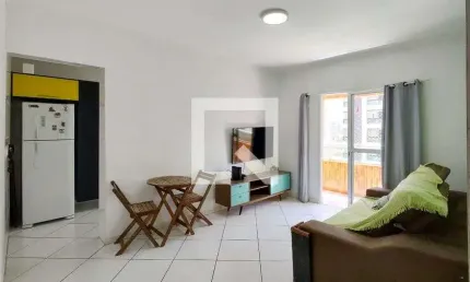 Apartamento para Aluguel - Canto do Forte, 1 Quarto,  48 m² - Praia Grande