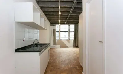 Kitnet / Stúdio para Aluguel - Centro, 1 Quarto,  27 m² - São Paulo