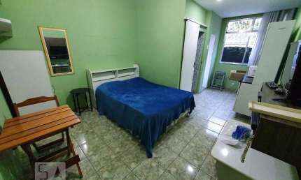 Kitnet / Stúdio para Aluguel - Santa Teresa, 1 Quarto,  26 m² - Rio de Janeiro