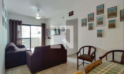Apartamento para Aluguel - Cidade Ocian, 2 Quartos,  75 m² - Praia Grande