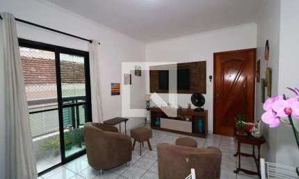 Apartamento para Aluguel - Guilhermina, 2 Quartos,  75 m² - Praia Grande