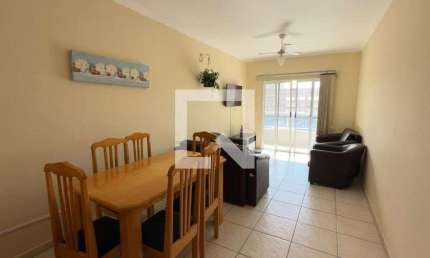 Apartamento para Aluguel - Vila Caiçara, 1 Quarto,  64 m² - Praia Grande