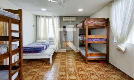 Kitnet / Stúdio para Aluguel - Vila Tupi, 1 Quarto,  45 m² - Praia Grande