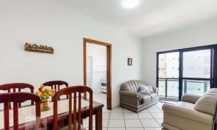 Apartamento para Aluguel - Canto do Forte, 1 Quarto,  55 m² - Praia Grande