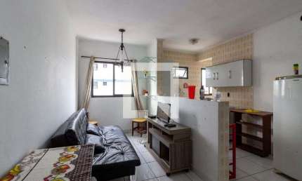 Apartamento para Aluguel - Cidade Ocian, 1 Quarto,  25 m² - Praia Grande