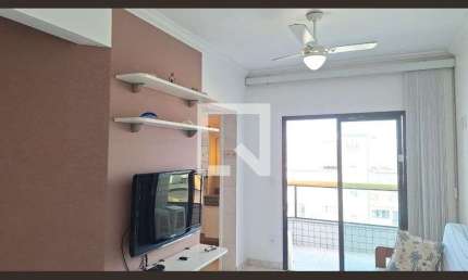 Apartamento para Aluguel - Vila Caiçara, 1 Quarto,  66 m² - Praia Grande