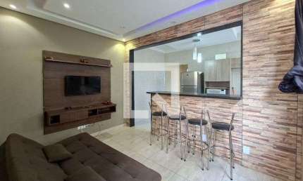 Apartamento para Aluguel - Boqueirão, 1 Quarto,  50 m² - Praia Grande