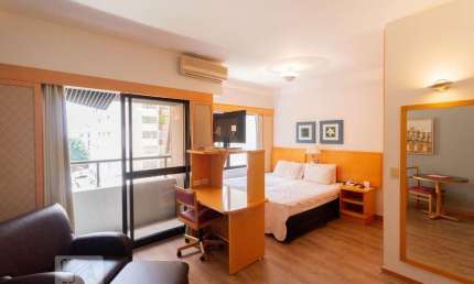 Kitnet / Stúdio para Aluguel - Jardim Paulista, 1 Quarto,  30 m² - São Paulo