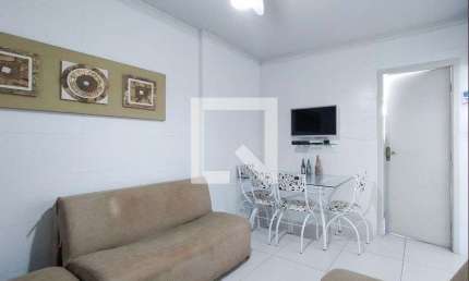 Apartamento para Aluguel - Vila Tupi, 1 Quarto,  40 m² - Praia Grande