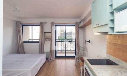 Kitnet / Stúdio para Aluguel - Centro, 1 Quarto,  27 m² - São Paulo
