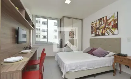 Kitnet / Stúdio para Aluguel - Santa Cecília, 1 Quarto,  21 m² - São Paulo