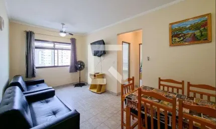 Apartamento para Aluguel - Aviação, 1 Quarto,  46 m² - Praia Grande