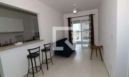 Apartamento para Aluguel - Vila Caiçara, 1 Quarto,  55 m² - Praia Grande