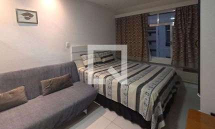 Apartamento para Aluguel - Ponta da Praia, 1 Quarto,  33 m² - Santos