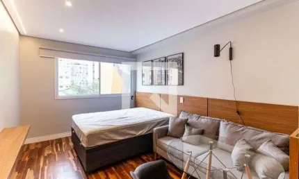 Kitnet / Stúdio para Aluguel - Santa Cecília, 1 Quarto,  30 m² - São Paulo