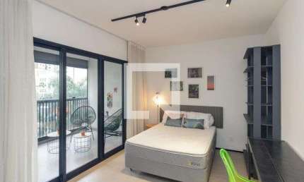 Kitnet / Stúdio para Aluguel - Santa Cecília, 1 Quarto,  33 m² - São Paulo
