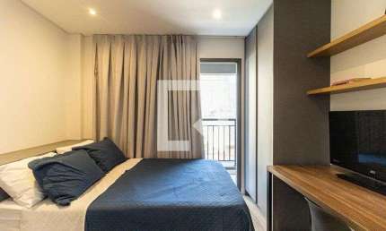 Kitnet / Stúdio para Aluguel - Santa Cecília, 1 Quarto,  22 m² - São Paulo
