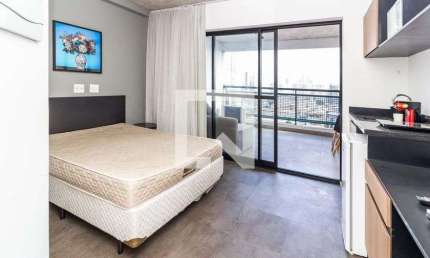 Kitnet / Stúdio para Aluguel - Bom Retiro, 1 Quarto,  30 m² - São Paulo