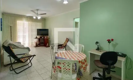 Apartamento para Aluguel - Guilhermina, 2 Quartos,  100 m² - Praia Grande