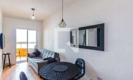 Apartamento para Aluguel - Vila Caiçara, 1 Quarto,  50 m² - Praia Grande