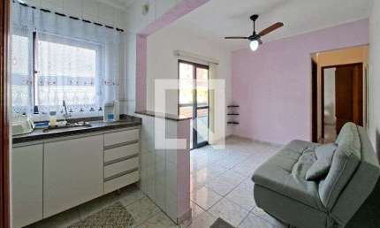 Apartamento para Aluguel - Canto do Forte, 1 Quarto,  64 m² - Praia Grande