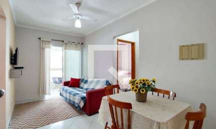 Apartamento para Aluguel - Aviação, 1 Quarto,  75 m² - Praia Grande