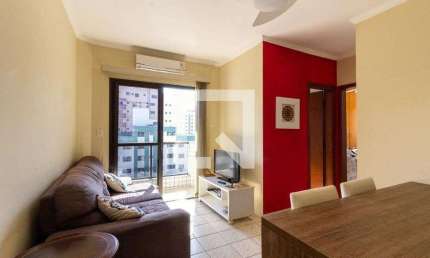 Apartamento para Aluguel - Guilhermina, 1 Quarto,  58 m² - Praia Grande