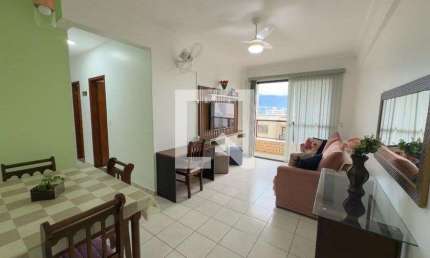 Apartamento para Aluguel - Vila Caiçara, 1 Quarto,  60 m² - Praia Grande