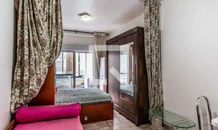 Kitnet / Stúdio para Aluguel - Santa Cecília, 1 Quarto,  46 m² - São Paulo