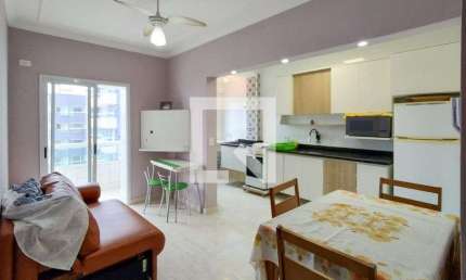 Apartamento para Aluguel - Maracanã, 2 Quartos,  58 m² - Praia Grande