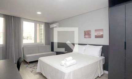 Kitnet / Stúdio para Aluguel - Centro Histórico, 1 Quarto,  30 m² - Porto Alegre