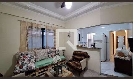 Apartamento para Aluguel - Guilhermina, 2 Quartos,  104 m² - Praia Grande