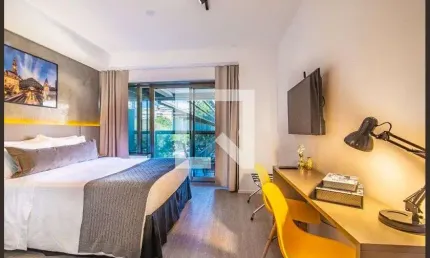 Kitnet / Stúdio para Aluguel - Santa Cecília, 1 Quarto,  28 m² - São Paulo