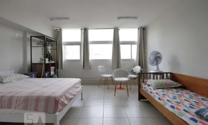 Kitnet / stúdio para aluguel - centro, 1 quarto,  37 m² - são paulo