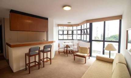 Apartamento para Aluguel - Brooklin, 1 Quarto,  50 m² - São Paulo